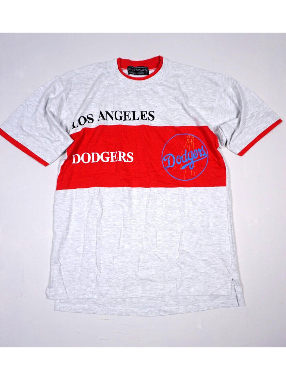 Vintage Los Angeles Dodgers T Shirt Mens Small MLB Baseball Graphic Tee 90s USA